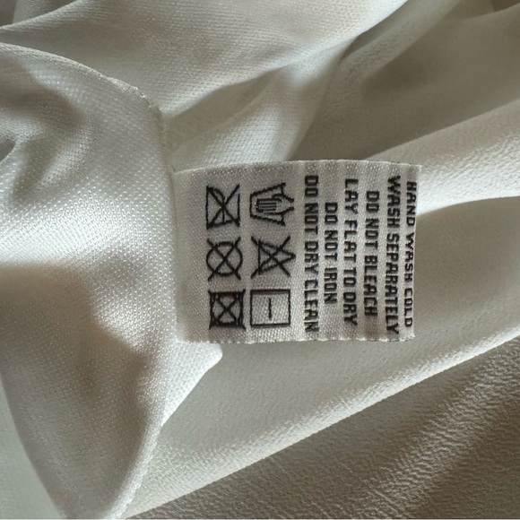 NWT White One-Shoulder Maxi Dress by Aura, Size Large - Picture 12 of 13